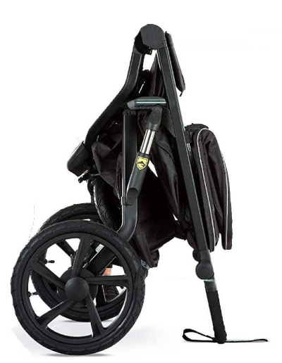 Bob double stroller fold up on sale